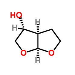 (3R,3aR,6aS)-Hexahydrofuro[2,3-b]furan-3-ol结构式