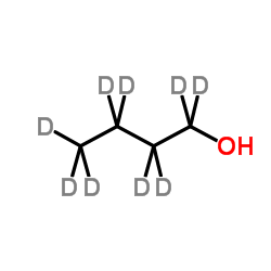 1-(2H9)Butanol Structure