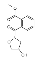 (S)-2-(4-羟基异噁唑烷-2-羰基)苯甲酸甲酯结构式