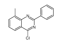 4-Chloro-8-Methyl-2-phenylquinazoline Structure