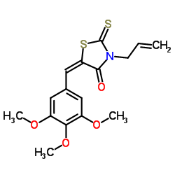 3-PROP-2-ENYL-2-THIOXO-5-((3,4,5-TRIMETHOXYPHENYL)METHYLENE)-1,3-THIAZOLIDIN-4-ONE picture