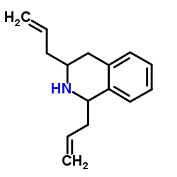 1,3-Diallyl-1,2,3,4-tetrahydroisoquinoline Structure