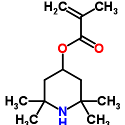 甲基丙烯酸-2,2,6,6-四甲基-4-哌啶基酯结构式