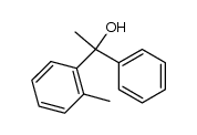 1-(2-Methylphenyl)-1-phenylethanol结构式