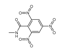 N-methyl-2,4,6-trinitrobenzamide Structure