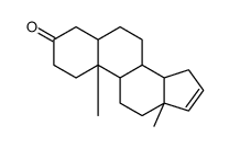 (10S,13R)-10,13-dimethyl-1,2,4,5,6,7,8,9,11,12,14,15-dodecahydrocyclopenta[a]phenanthren-3-one Structure