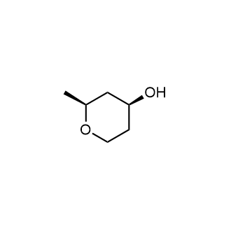 顺式-2-甲基四氢吡喃-4-醇结构式