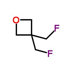 3,3-双氟甲基-1-氧杂环丁烷结构式
