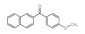 (4-Methoxyphenyl)-naphthalen-2-yl-methanone结构式