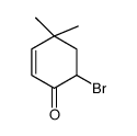 6-bromo-4,4-dimethylcyclohex-2-en-1-one Structure