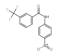 N-(4-硝基苯基)-3-(三氟甲基)苯甲酰胺结构式