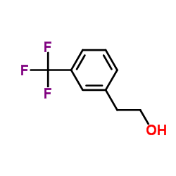 3-(三氟甲基)苯乙醇结构式