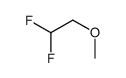 1,1-difluoro-2-methoxyethane Structure