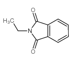N-乙基邻苯二甲酰亚胺结构式