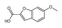6-甲氧基苯并呋喃-2-羧酸结构式