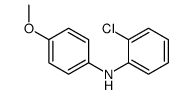 2-chloro-N-(4-methoxyphenyl)aniline Structure