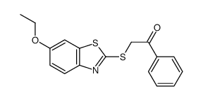 2-[[4-(dimethylamino)phenyl]imino]benzo[b]thiophene-3(2H)-one结构式