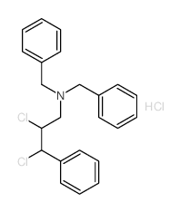 N,N-dibenzyl-2,3-dichloro-3-phenyl-propan-1-amine Structure