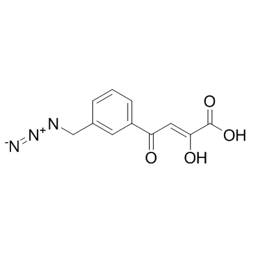 HIV-1整合酶抑制剂结构式
