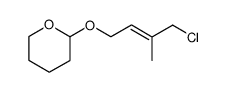 (E/Z)-[2-Methyl-4-(2'-tetrahydropyranyloxy)-2-butenyl]chlorid Structure