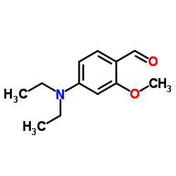 4-(Diethylamino)-2-methoxybenzaldehyde Structure