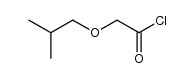 isobutoxy-acetyl chloride Structure