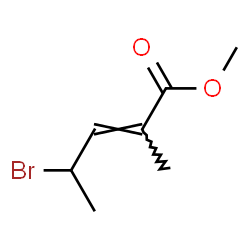 4-Bromo-2-methylpent-2-enoi Structure
