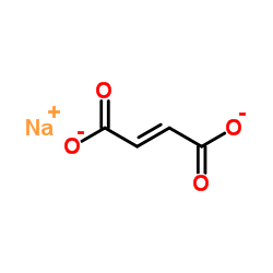 2-Butenedioate, (2E)-, sodium salt (1:1) Structure