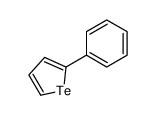 2-phenyltellurophene Structure