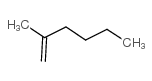 1-Hexene, 2-methyl- Structure