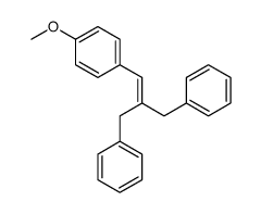 1-(2-benzyl-3-phenylprop-1-enyl)-4-methoxybenzene结构式