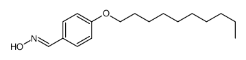 N-[(4-decoxyphenyl)methylidene]hydroxylamine结构式