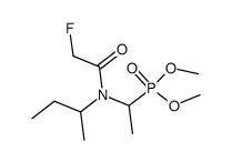 {1-[sec-Butyl-(2-fluoro-acetyl)-amino]-ethyl}-phosphonic acid dimethyl ester Structure