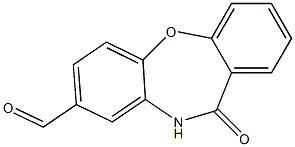 11-oxo-10,11-dihydrodibenzo[b,f][1,4]oxazepine-8-carbaldehyde结构式