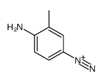 4-amino-3-methylbenzenediazonium Structure