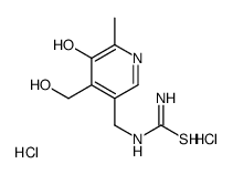 [5-hydroxy-4-(hydroxymethyl)-6-methylpyridin-3-yl]methylthiourea,dihydrochloride结构式