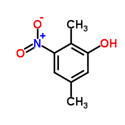 2,5-Dimethyl-3-nitrophenol结构式