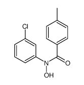 N-(3-chlorophenyl)-N-hydroxy-4-methylbenzamide结构式