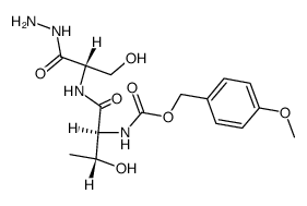 Z(OMe)-Thr-Ser-NH-NH2结构式