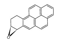 (7R,8S)-7,8-epoxy-7,8,9,10-tetrahydrobenzo(a)pyrene Structure