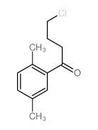 1-Butanone,4-chloro-1-(2,5-dimethylphenyl)- Structure