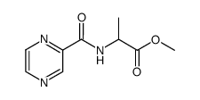 (RS)-N-Pyrazinoyl-methylalanat Structure