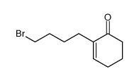 2-(4-Bromobutyl)-2-cyclohexen-1-one Structure