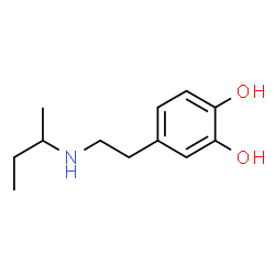 1,2-Benzenediol,4-[2-[(1-methylpropyl)amino]ethyl]-(9CI)结构式