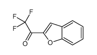 ETHANONE, 1-(2-BENZOFURANYL)-2,2,2-TRIFLUORO-结构式