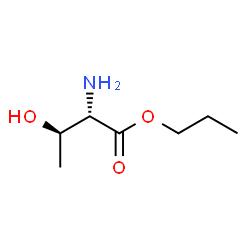 L-Threonine, propyl ester (9CI) Structure