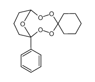 (7S)-1-phenyl-2,3,5,6,11-pentaoxaspiro[bicyclo[5.3.1]undecane-4,1'-cyclohexane] Structure