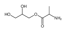 L-Alanine, 2,3-dihydroxypropyl ester (9CI) Structure