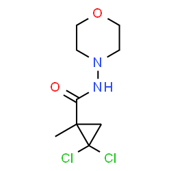 Cyclopropanecarboxamide, 2,2-dichloro-1-methyl-N-4-morpholinyl- (9CI)结构式