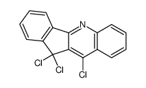 10,11,11-trichloro-11H-indeno[1,2-b]quinoline Structure